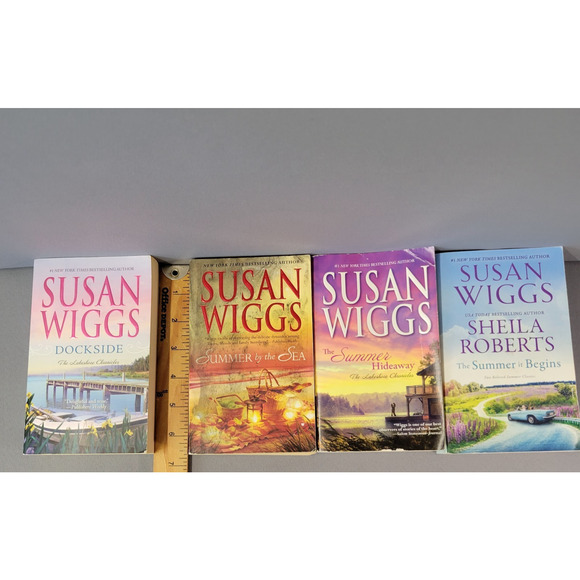 Susan Wiggs Books Lot 4 Paperback (Summer Reads) Summer By The Sea Dockside + - Picture 12 of 15
